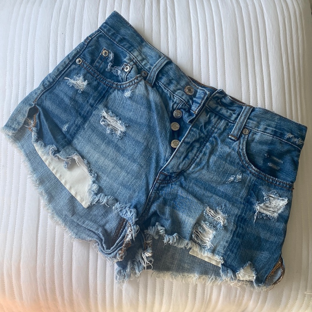 American eagle two toned shorts